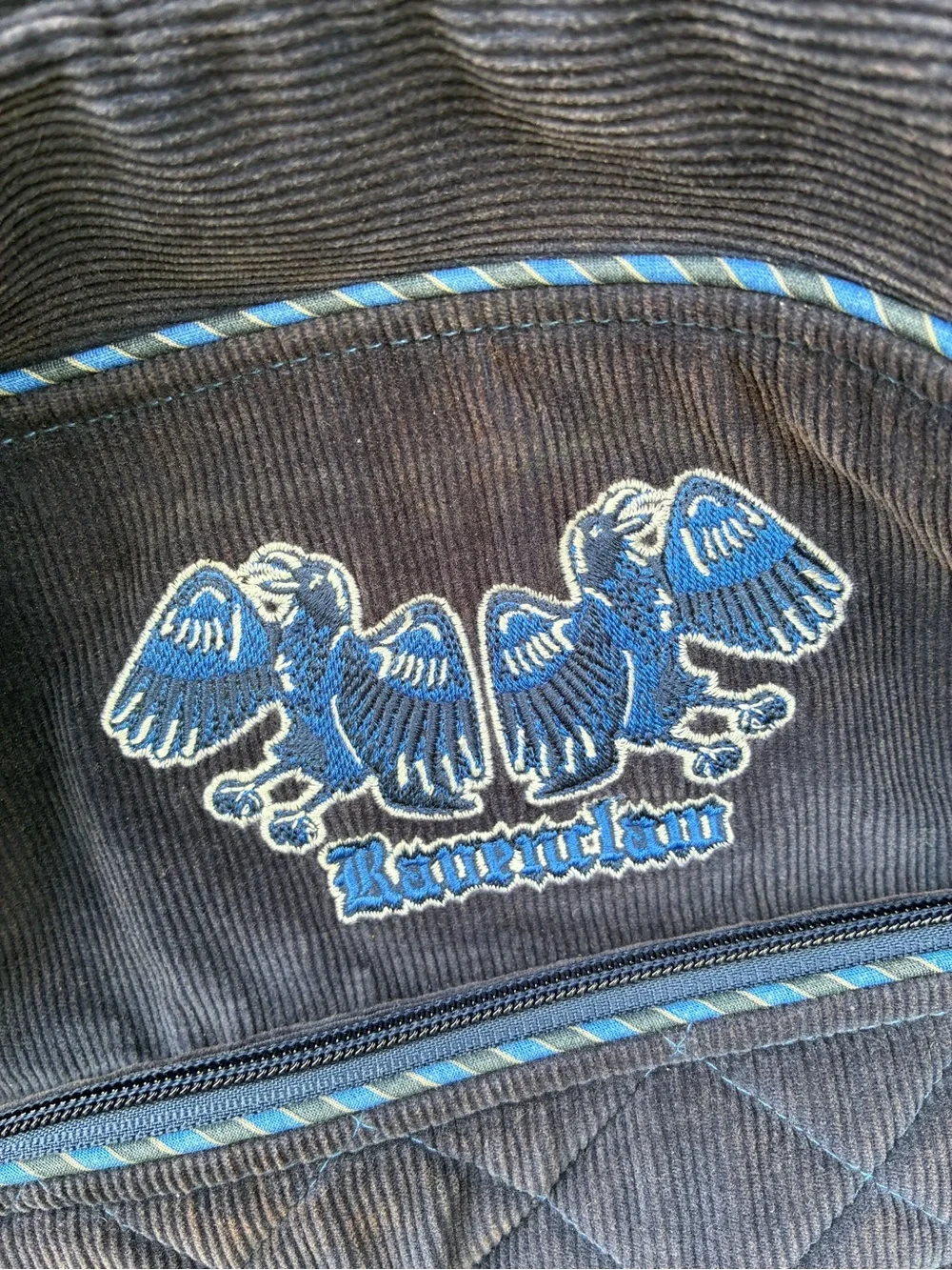 Vera Bradley Harry Potter Ravenclaw corduroy limited edition backpack